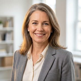 Sarah Coleman, Diretora Financeira na Penhorança, em imagem de perfil